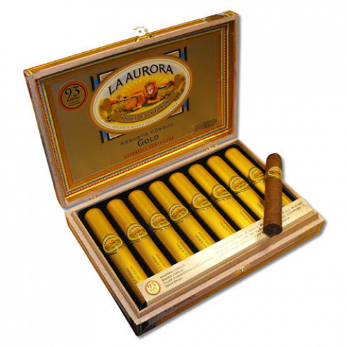 Сигары La Aurora 1903 Robusto Gold/8 (шт.) Сигары La Aurora 1903 Robusto Gold/8 (шт.)